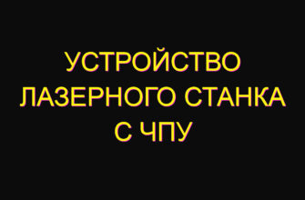 Устройство лазерного станка с чпу